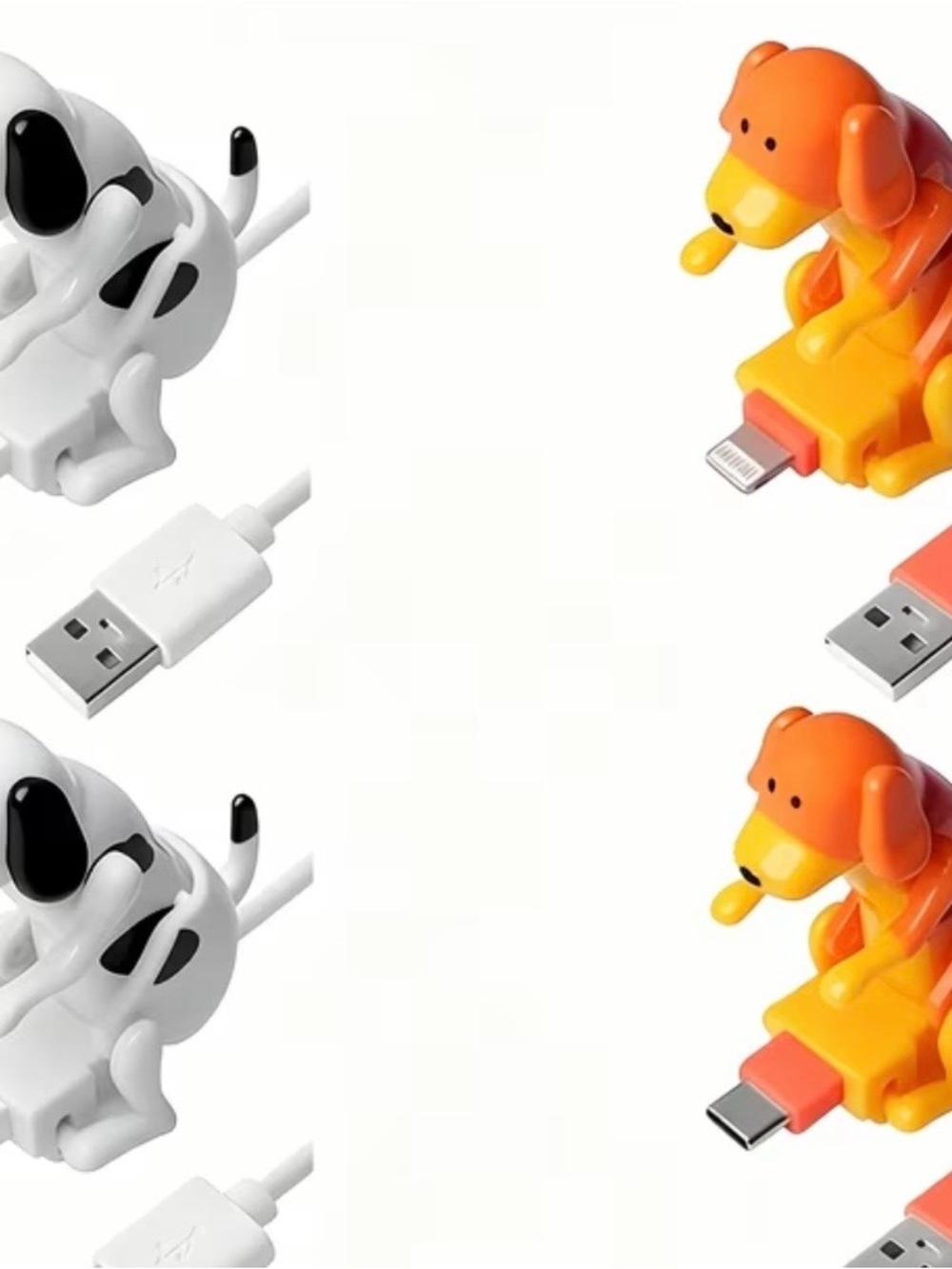Moving Dog Cable  USB C Cover charger cable